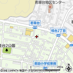 神奈川県横浜市青葉区桂台2丁目29-29周辺の地図