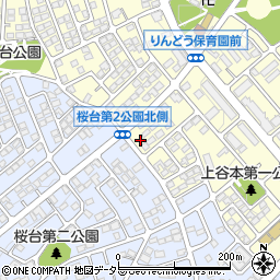 神奈川県横浜市青葉区みたけ台8-15周辺の地図
