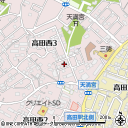 高田ヒルサイド周辺の地図