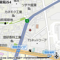 東京都大田区羽田旭町2-21周辺の地図