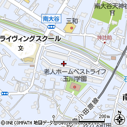 東京都町田市南大谷264周辺の地図