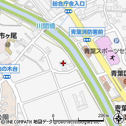 ペットエンジェルゲイト横浜青葉周辺の地図