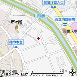神奈川県横浜市青葉区市ケ尾町2214-5周辺の地図