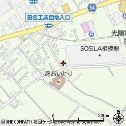 神奈川県相模原市中央区田名4165周辺の地図