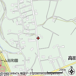 千葉県千葉市緑区高田町2247周辺の地図