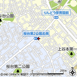 神奈川県横浜市青葉区みたけ台8-16周辺の地図