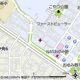 千葉県千葉市緑区おゆみ野5丁目42-9周辺の地図