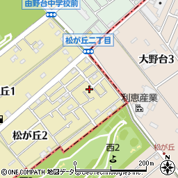 神奈川県相模原市中央区松が丘2丁目6-3周辺の地図