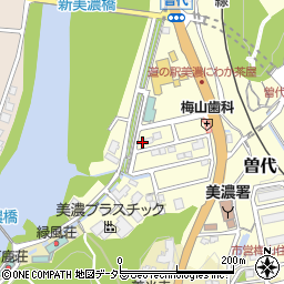 岐阜県美濃市曽代2025周辺の地図
