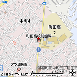 町田青色申告会館周辺の地図