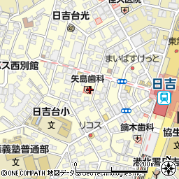 日吉台歯科診療所周辺の地図