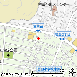 神奈川県横浜市青葉区桂台2丁目29-25周辺の地図