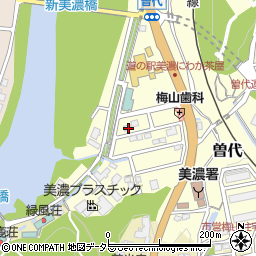 岐阜県美濃市曽代2024周辺の地図