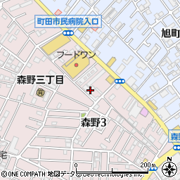 千代田タクシー事務所周辺の地図