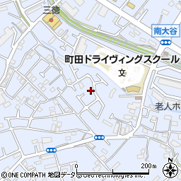 東京都町田市南大谷116周辺の地図