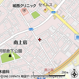 ルミナージュ南上宿周辺の地図