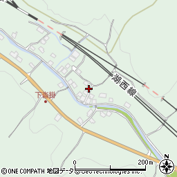 滋賀県長浜市西浅井町沓掛164周辺の地図