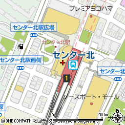 リスト株式会社　センター　北店周辺の地図