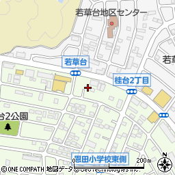 神奈川県横浜市青葉区桂台2丁目29-33周辺の地図