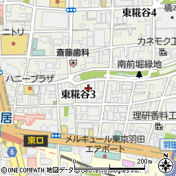 東京都大田区東糀谷3丁目9-3周辺の地図