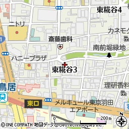 東京都大田区東糀谷3丁目9-18周辺の地図