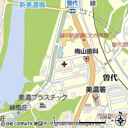 岐阜県美濃市曽代2023周辺の地図