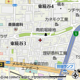 東京都大田区東糀谷3丁目10-7周辺の地図