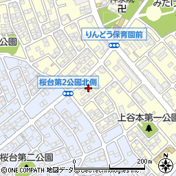 神奈川県横浜市青葉区みたけ台8-19周辺の地図