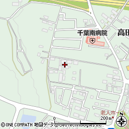 千葉県千葉市緑区高田町401-90周辺の地図