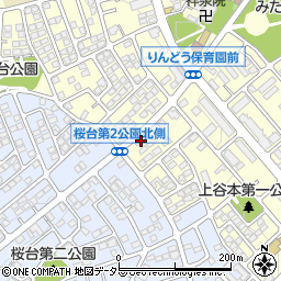 神奈川県横浜市青葉区みたけ台8-17周辺の地図