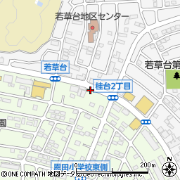 神奈川県横浜市青葉区桂台2丁目29-17周辺の地図