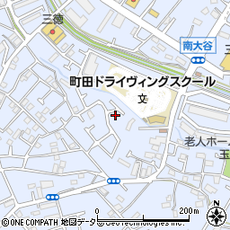 東京都町田市南大谷118周辺の地図