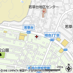 神奈川県横浜市青葉区桂台2丁目29-14周辺の地図