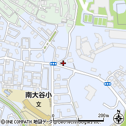 東京都町田市南大谷725周辺の地図