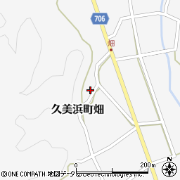 京都府京丹後市久美浜町畑651周辺の地図