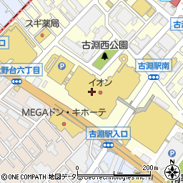 イオンバイク　イオン相模原ショッピングセンター店周辺の地図