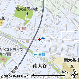 東京都町田市南大谷791周辺の地図