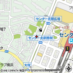 ラ・オハナ 港北ニュータウン店周辺の地図