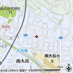 東京都町田市南大谷804-34周辺の地図