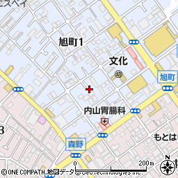 旭町コーポラス周辺の地図