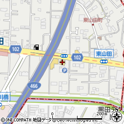 バーミヤン 東山田駅前店周辺の地図