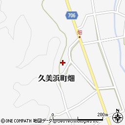 京都府京丹後市久美浜町畑653周辺の地図