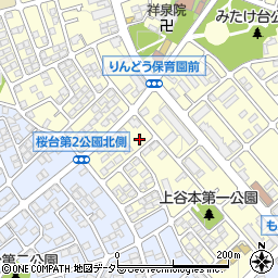 神奈川県横浜市青葉区みたけ台8-2周辺の地図