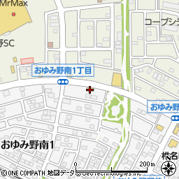 洋麺屋五右衛門おゆみ野店周辺の地図