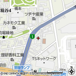 東京都大田区羽田旭町1-14周辺の地図
