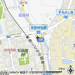 神奈川県横浜市青葉区奈良町1084周辺の地図