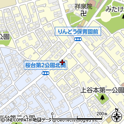 神奈川県横浜市青葉区みたけ台8-9周辺の地図
