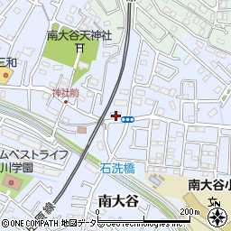 東京都町田市南大谷463周辺の地図