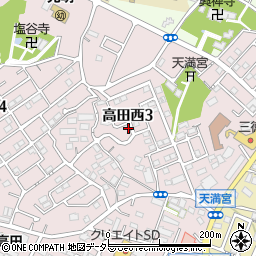 高田第七公園周辺の地図