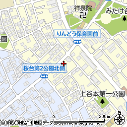 神奈川県横浜市青葉区みたけ台8-8周辺の地図